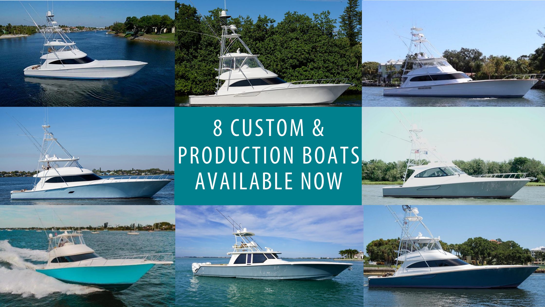 Don’t Miss: 8 of the Hottest Custom and Production Sportfish Yachts For Sale Now
