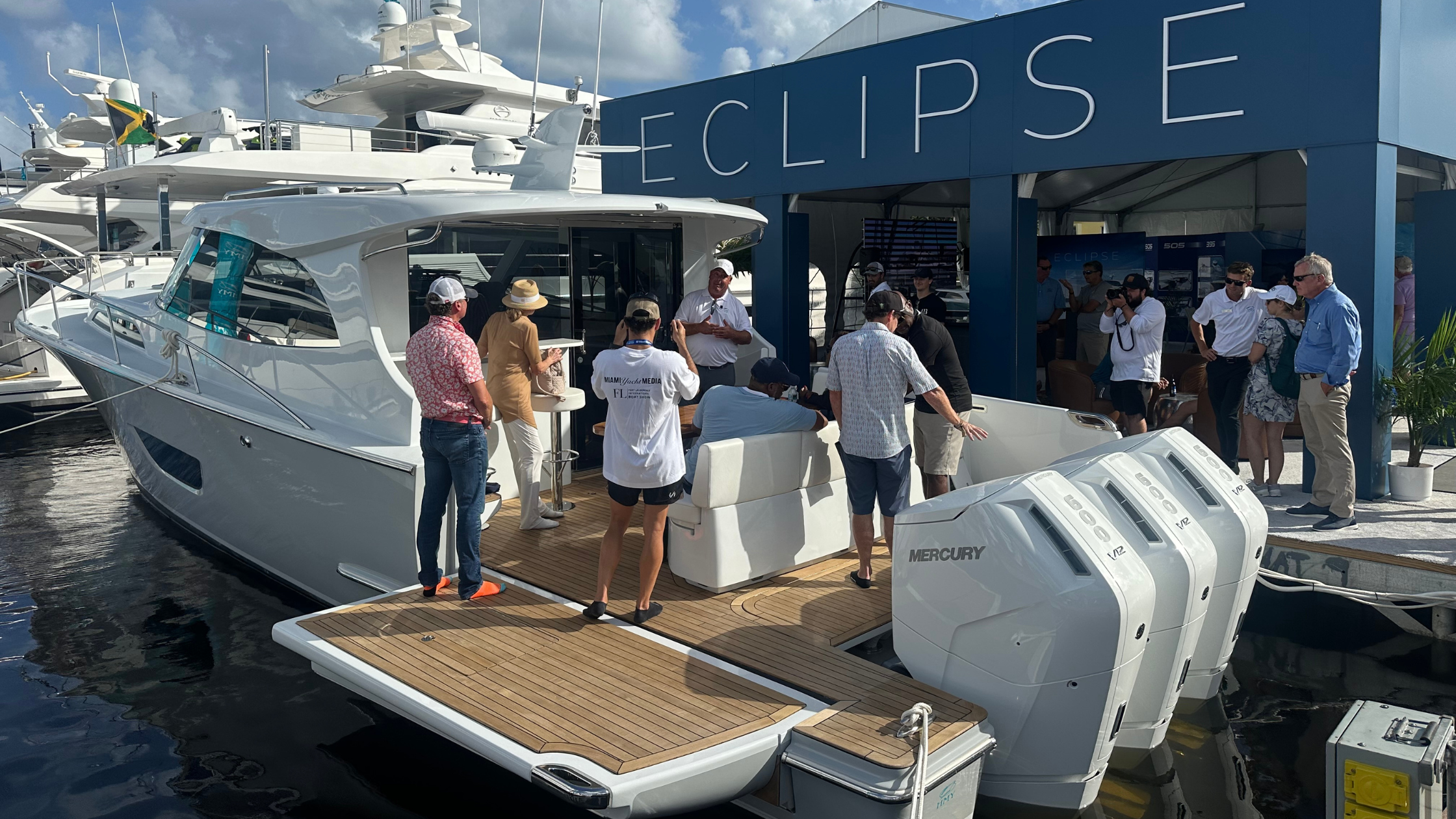 Looking back at the ECLIPSE Press Release with the Preferred Dealer HMY Yacht Sales