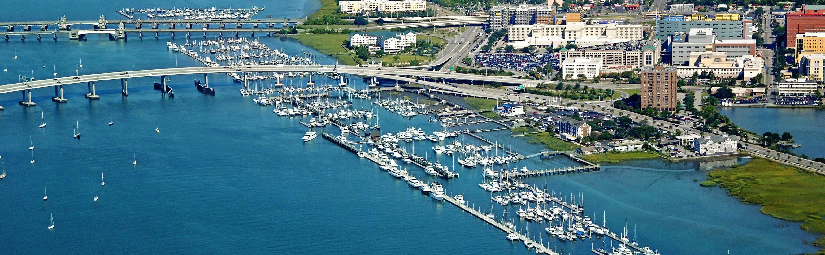 HMY at Charleston City Marina in Charleston, SC.