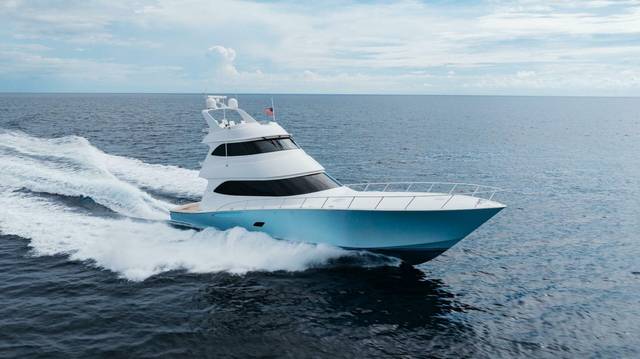 2012 Viking 76 Enclosed Flybridge