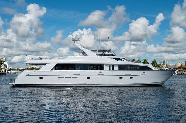 2003 Hatteras 100 Raised Pilothouse