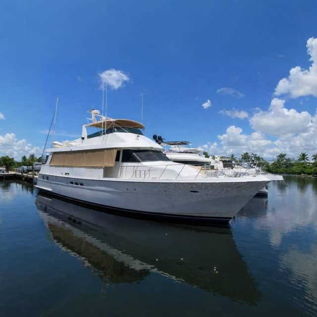 1991 Hatteras 70 Cockpit Motor Yacht