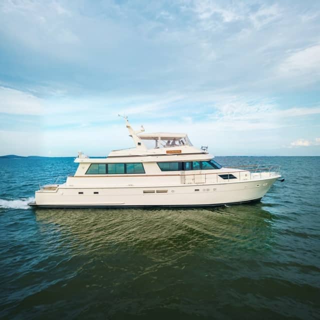 1989 Hatteras 74 Cockpit Motor Yacht