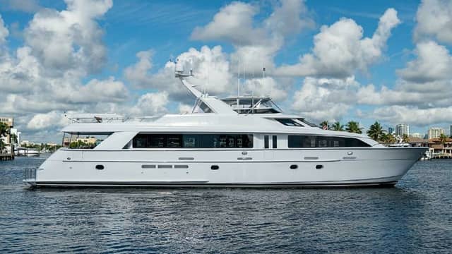 2003 Hatteras 100 Raised Pilothouse