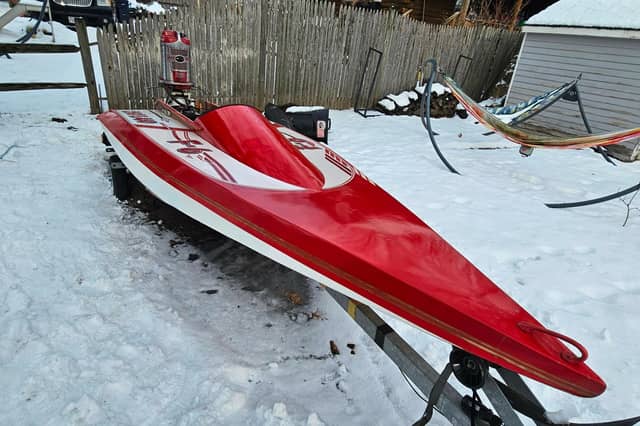 1987 Custom 13' De Silva F Class Akly Race Boat