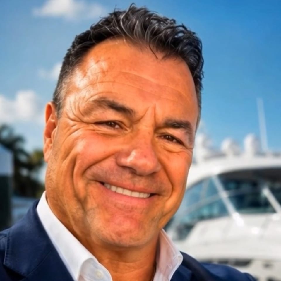Portrait of Robert Lacontora, Yacht Sales Professional in Dania Beach, FL.