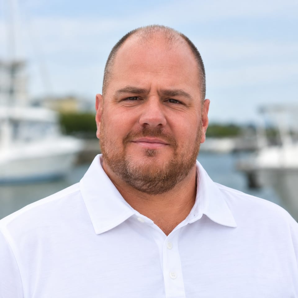 Portrait of Chris Zyskowski, Yacht Sales Professional in Newport, RI.