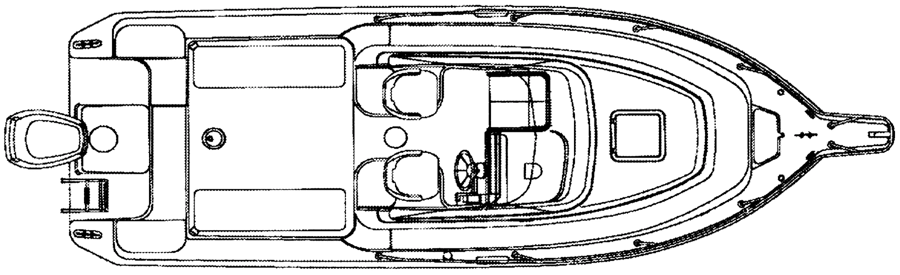 Century 2300 Walkaround floor plan