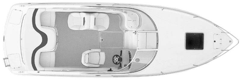 Chaparral 235 SSi floor plan