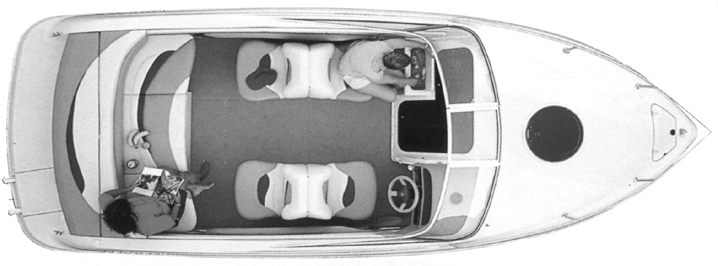 Four Winns 205 Sundowner floor plan