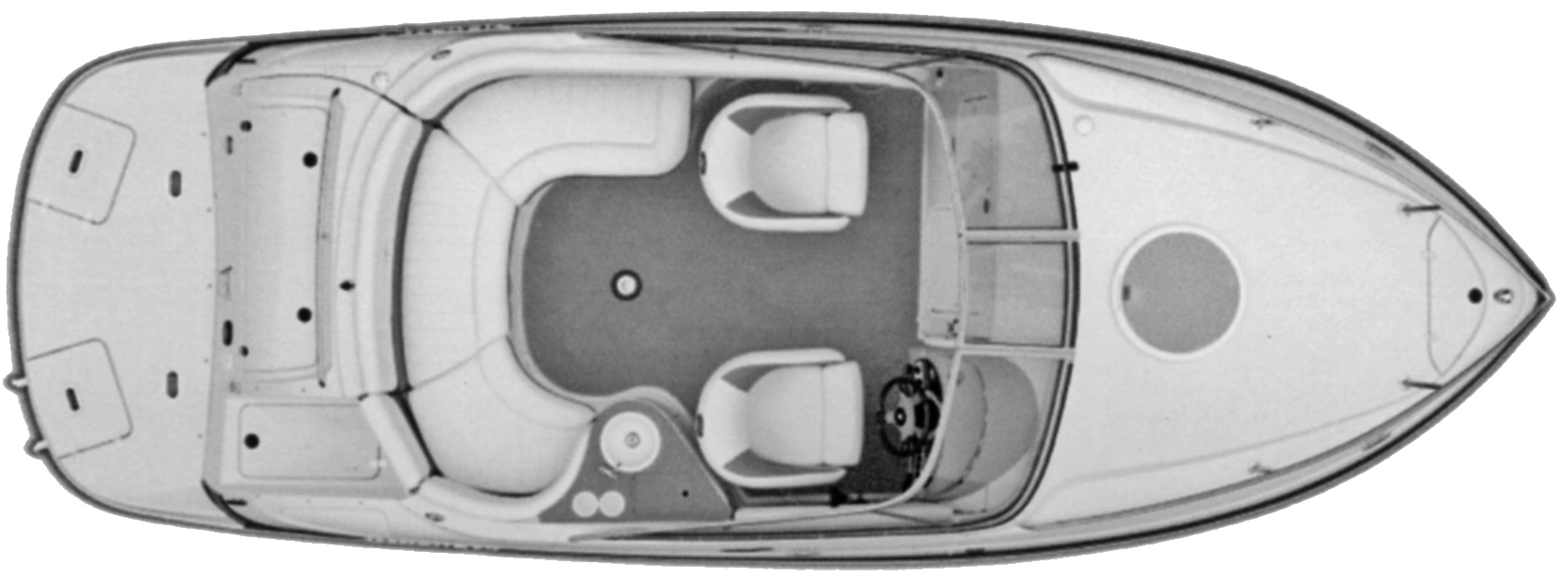 Four Winns 205 Sundowner floor plan