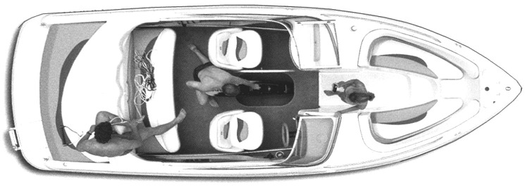 Four Winns 220 Horizon floor plan