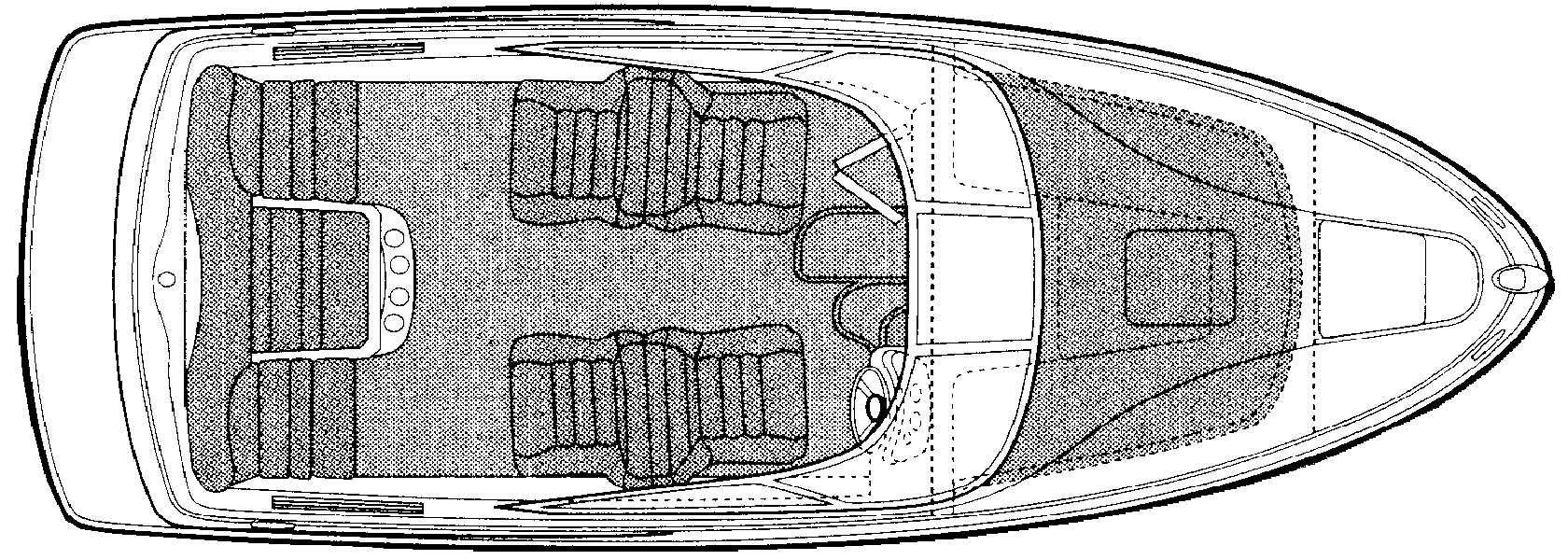 Maxum 2100 SC floor plan