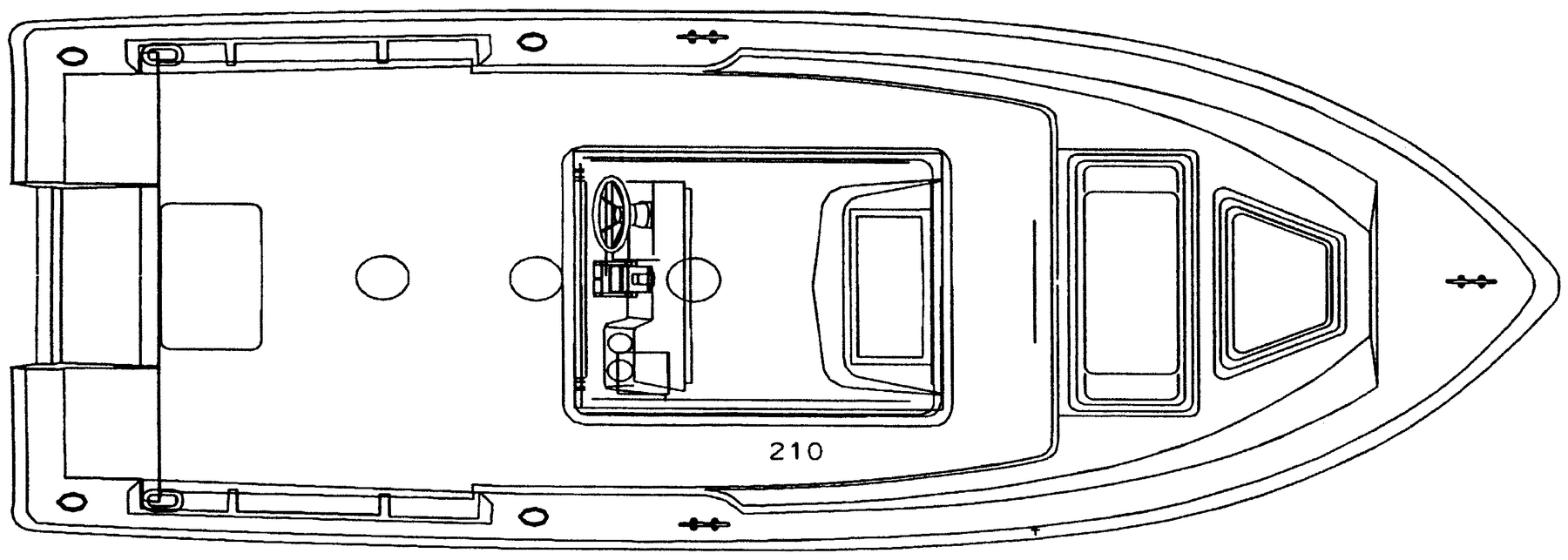 Pro-Line 210 Sportsman floor plan
