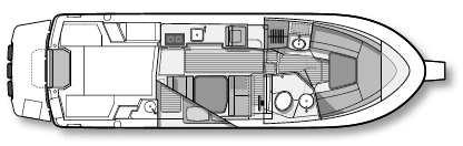 Cutwater 28 floor plan