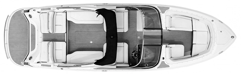 Regal Yachts 2800 Bowrider floor plan