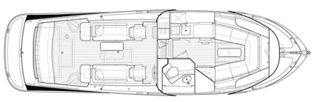 MJM Yachts 36z floor plan