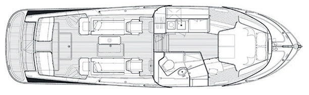 MJM Yachts 36z floor plan