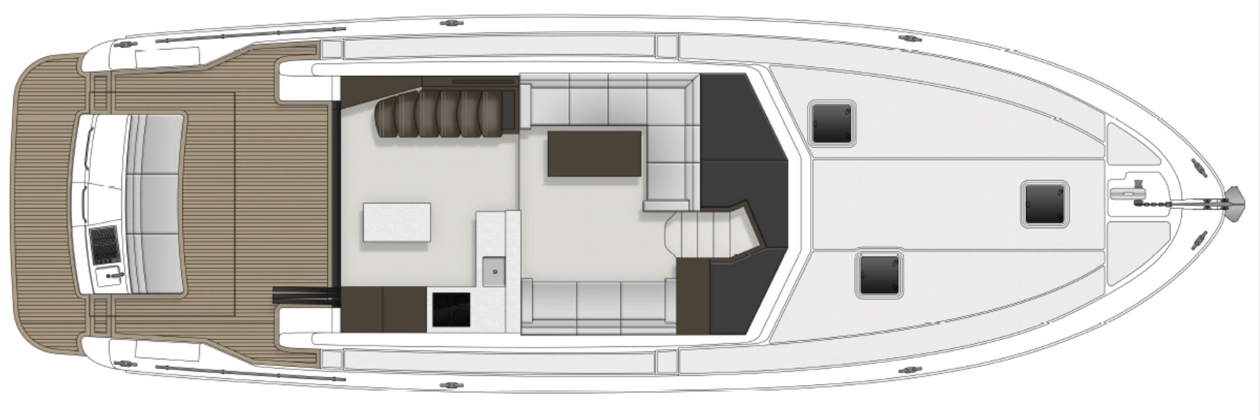 Maritimo M51 floor plan