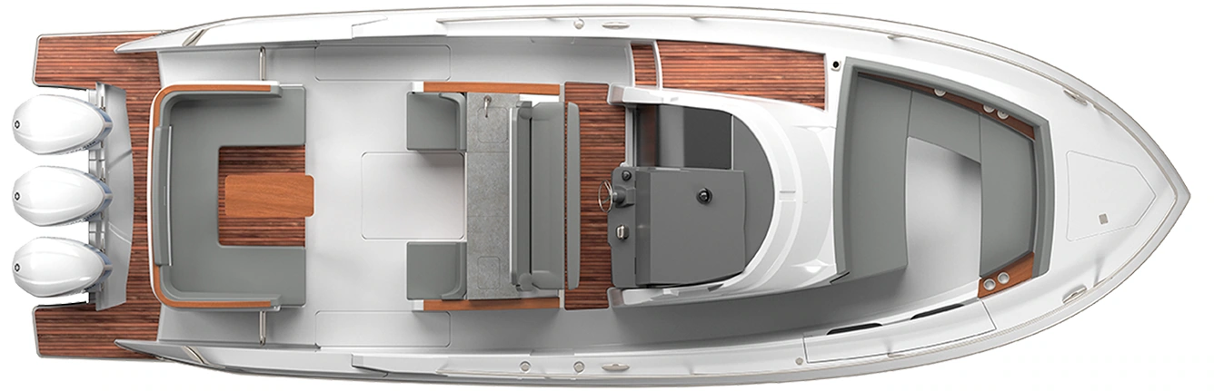 Tiara Yachts Sport 38 LS floor plan