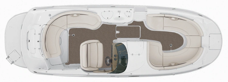Chaparral 252 Sunesta floor plan