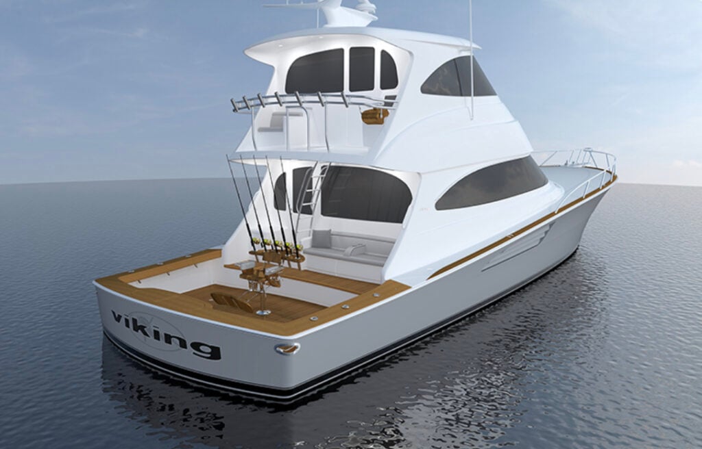 Enclosure Disclosure - New Viking 64' Enclosed Bridge | HMY Yachts