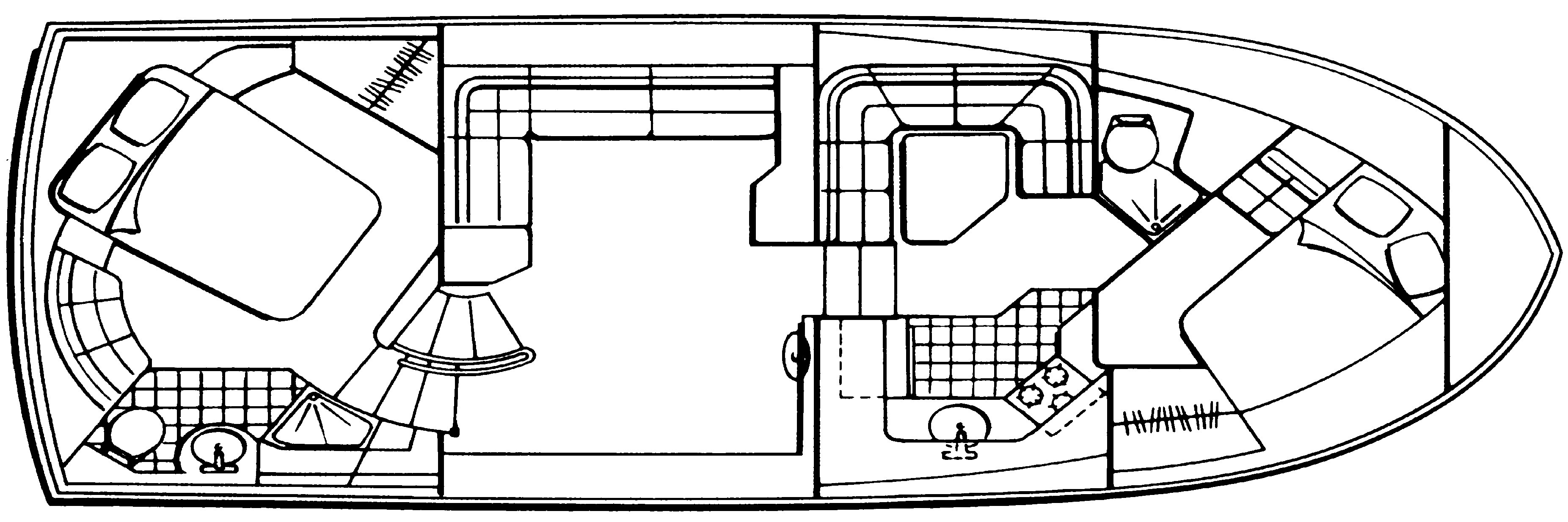 36 Aft Cabin; 370 Aft Cabin