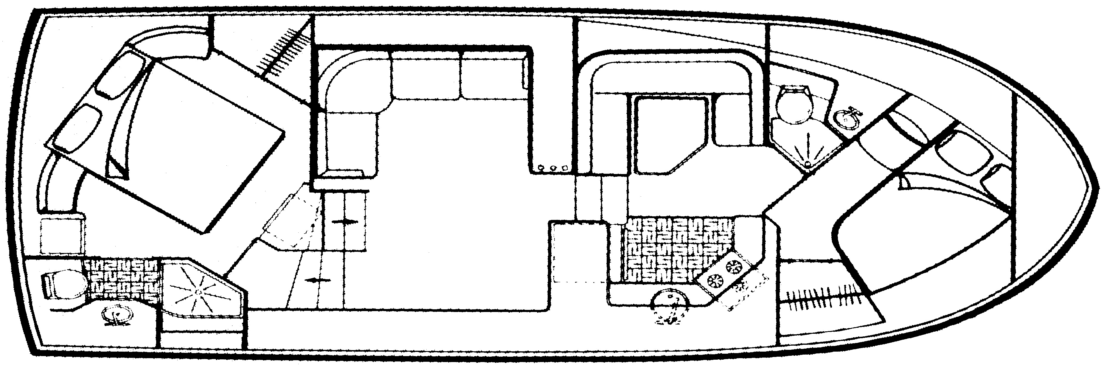 36 Aft Cabin; 370 Aft Cabin
