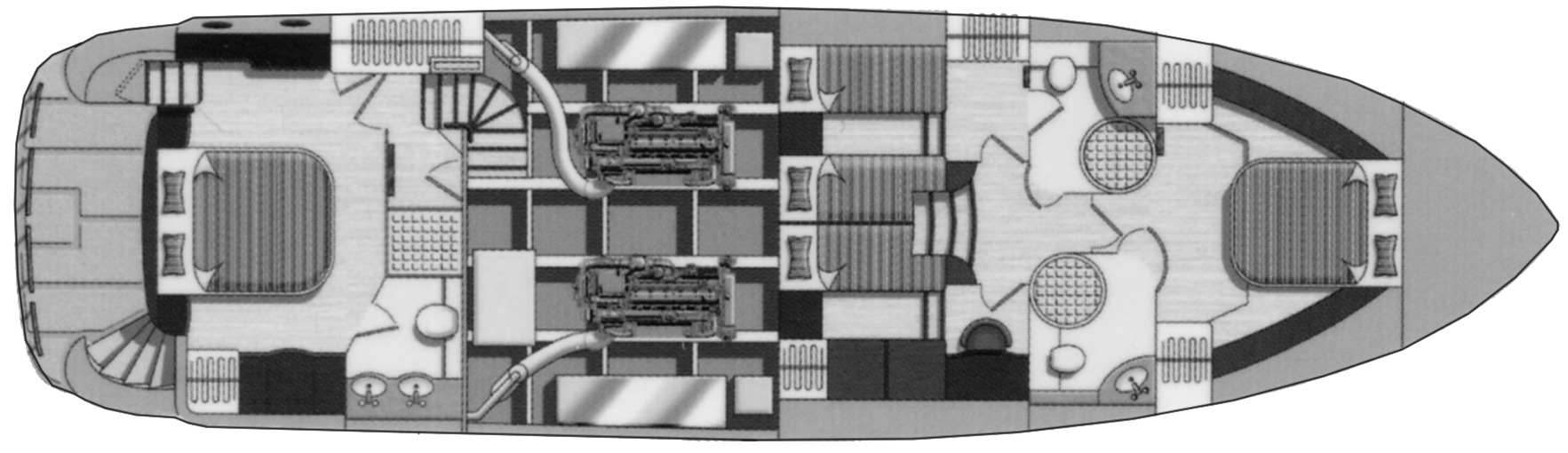 600 Motor Yacht; 660 Cockpit MY