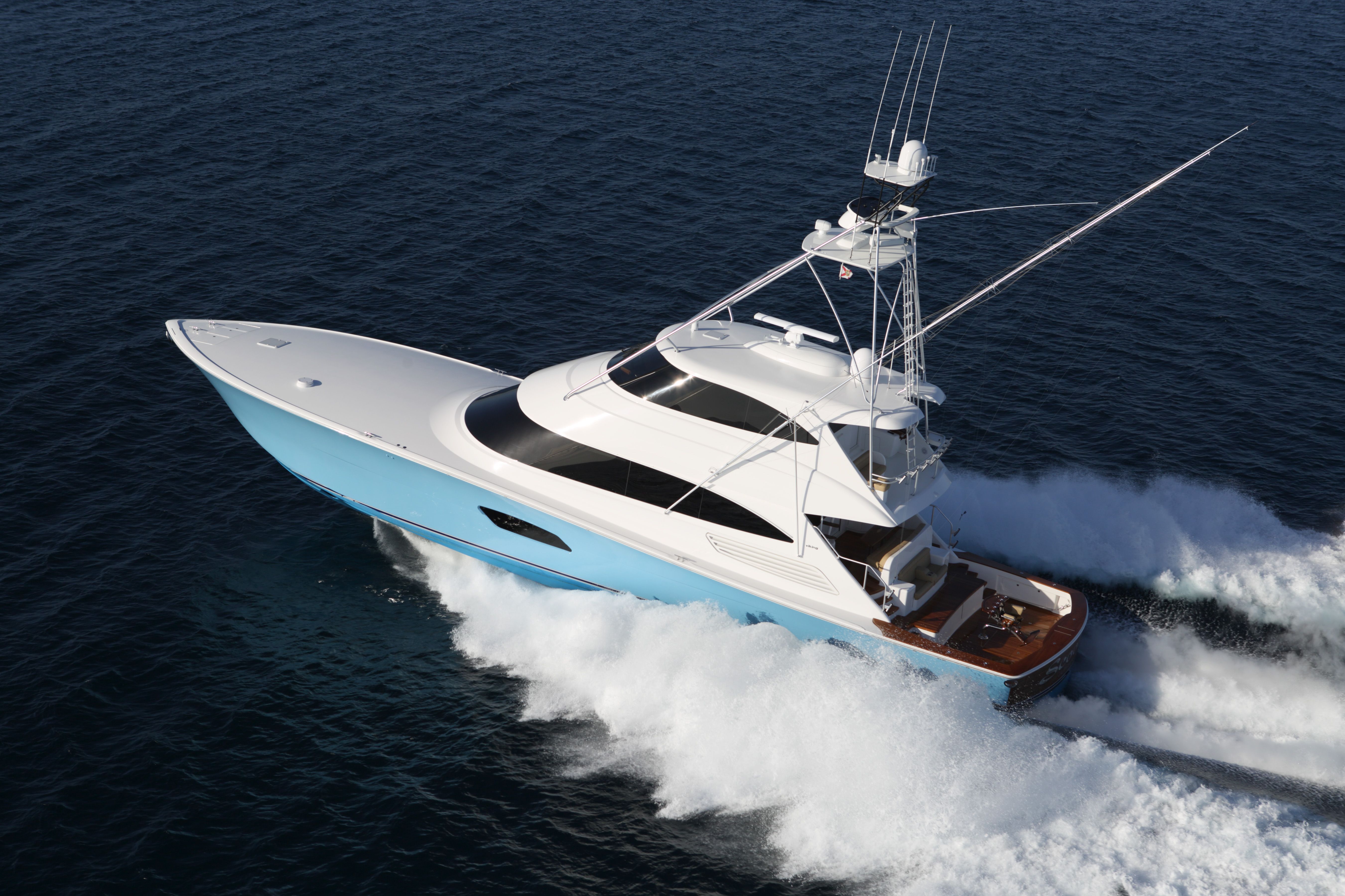 92 Viking Convertible, Enclosed, Sky Bridge | HMY Yachts