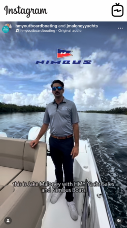 Watch IGTV Video - 2024 NIMBUS TENDER 11 #258