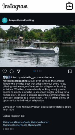 View IG Post - 2024 NIMBUS TENDER 9 #143 
