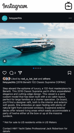 View IG Post - 2016 BENETTI 132 CLASSIC SUPREME - Cofina