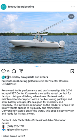 View IG Post - 2014 Intrepid 327 Center Console UNCORKED
