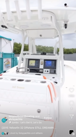 Watch IG Video - 2015 Yellowfin 32 Offshore STILL DREAMIN