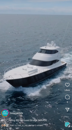 Watch IG Reel - 2017 Viking 80 Enclosed Bridge MIRAGE