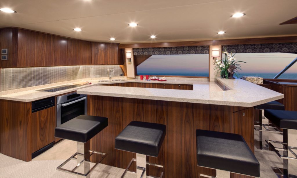 viking yachts interior