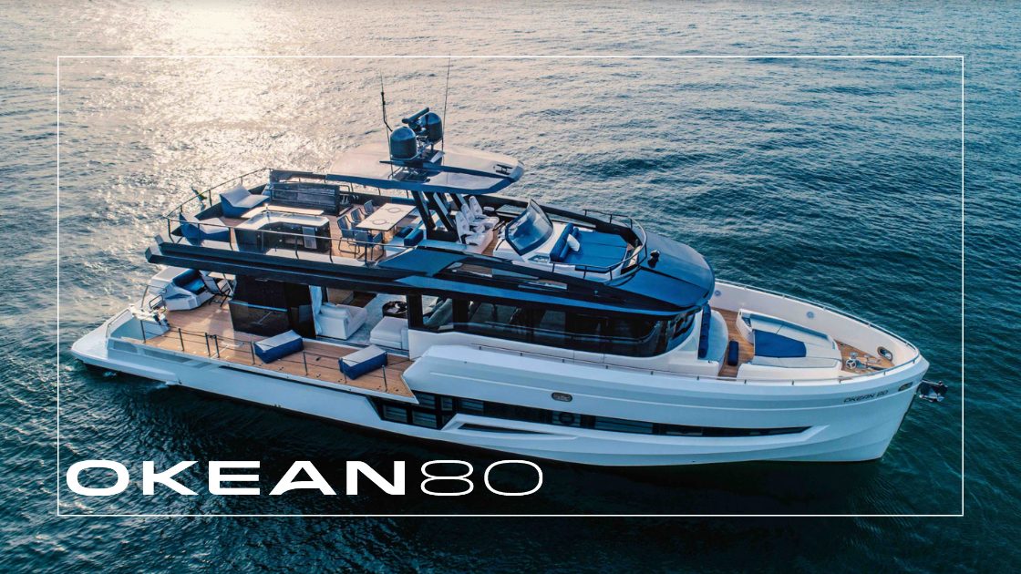 OKEAN Yachts 80’ (24 Meter) Flybridge Motor Yacht Makes U.S. Debut at Fort Lauderdale International Boat Show