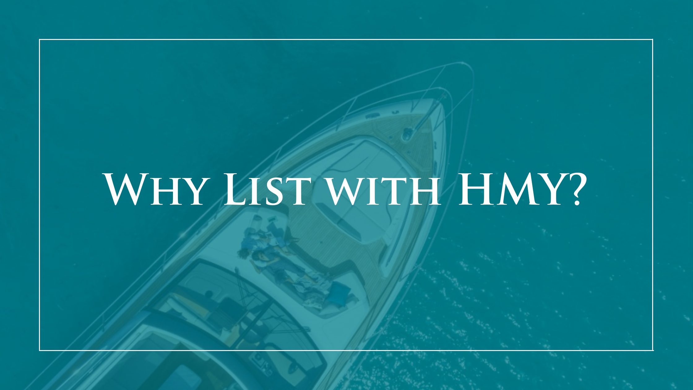 Why List with HMY? 