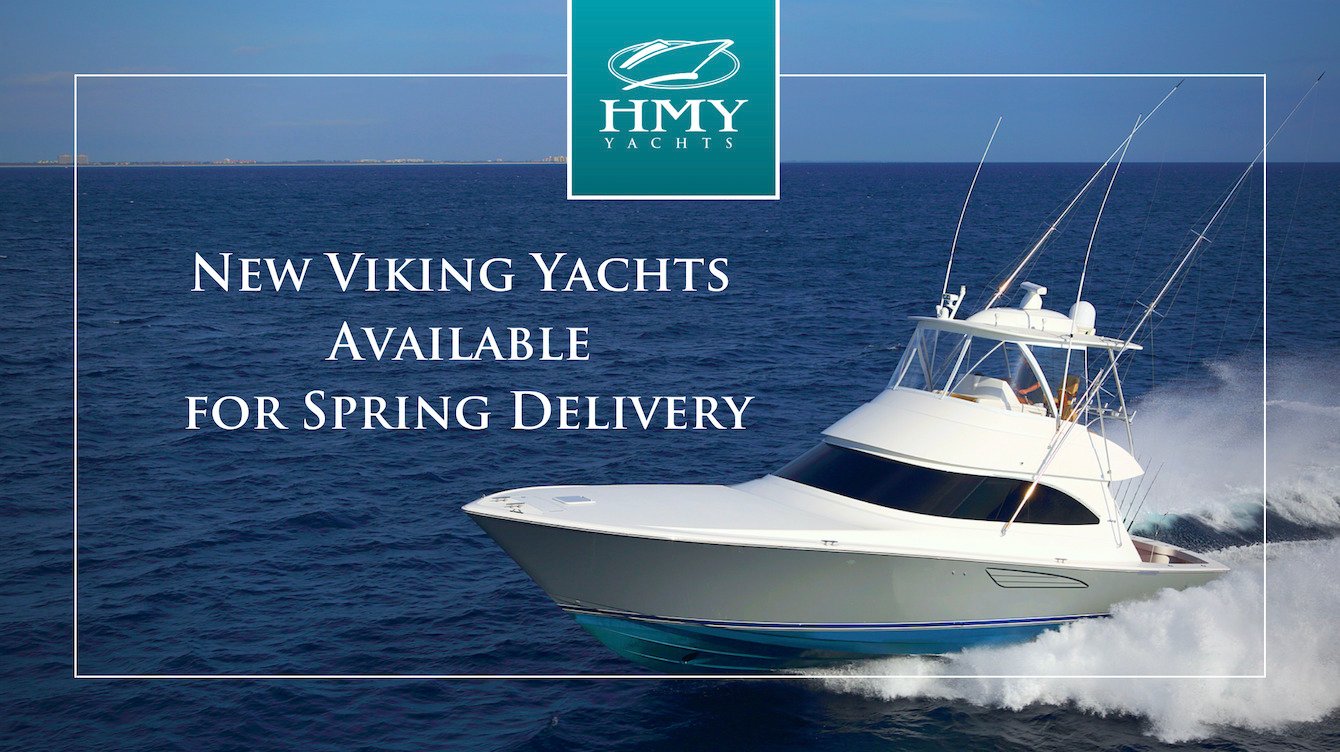New Viking Yachts Available for Spring Delivery 2023