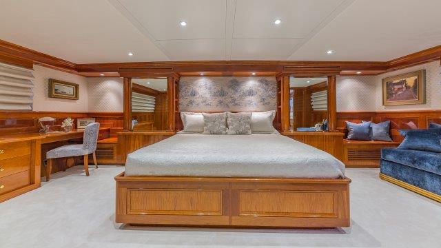 Interior photos of Ariadne the 124 foot yacht