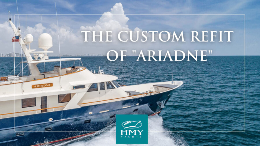 The Custom Refit of Ariadne: A 1979  Breaux Brothers 124' Motor Yacht