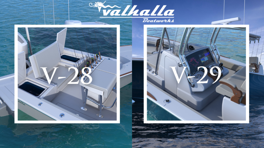 New From Valhalla Boatworks: The V-28 and V-29