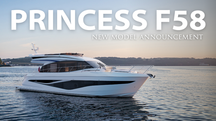 Introducing the Princess F58 Motor Yacht: A New Standard in Luxury and Entertainment