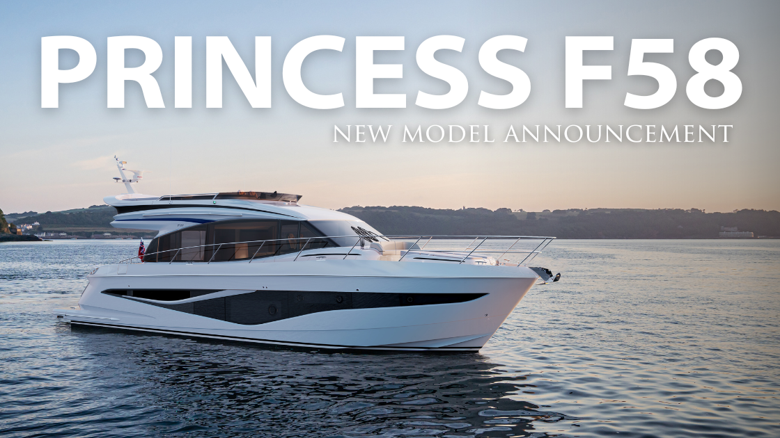 Introducing the Princess F58 Motor Yacht: A New Standard in Luxury and Entertainment