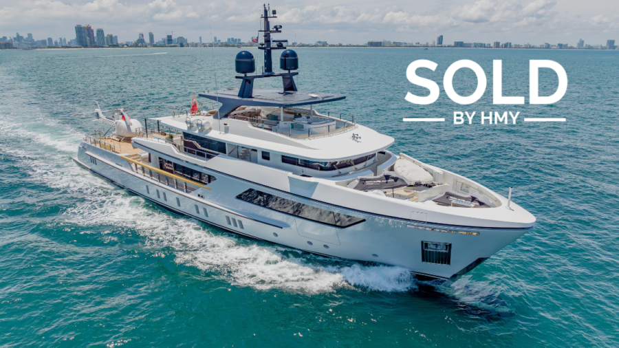 2022 Sanlorenzo 500 Explorer Yacht ARROW Sold By HMY Yacht Sales Professional Brad Curtin